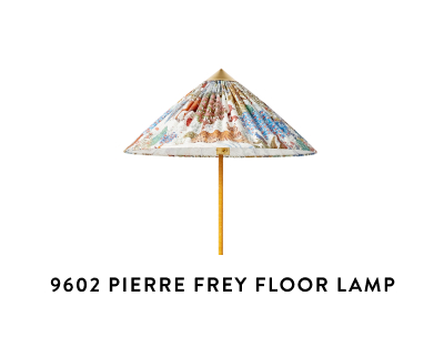 9602 Pierre Frey Limited Edition Floor Lamp