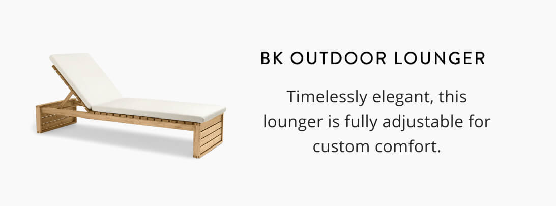 BK Outdoor Lounger