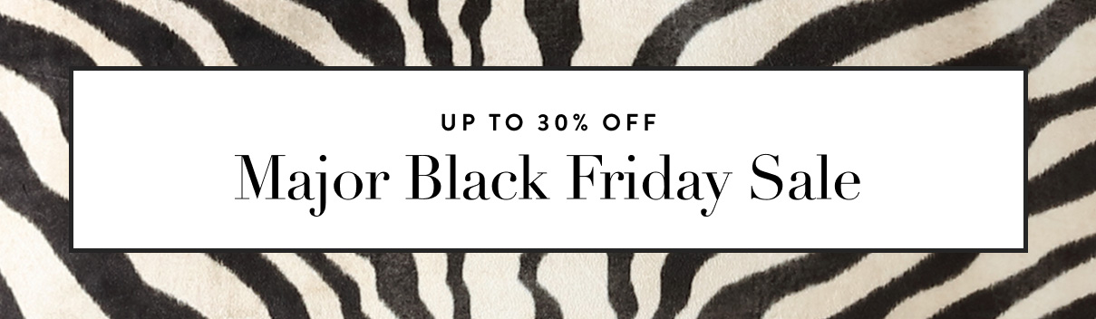 Up to 30% off - Major Black Friday Sale