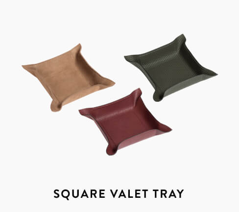 square valet tray