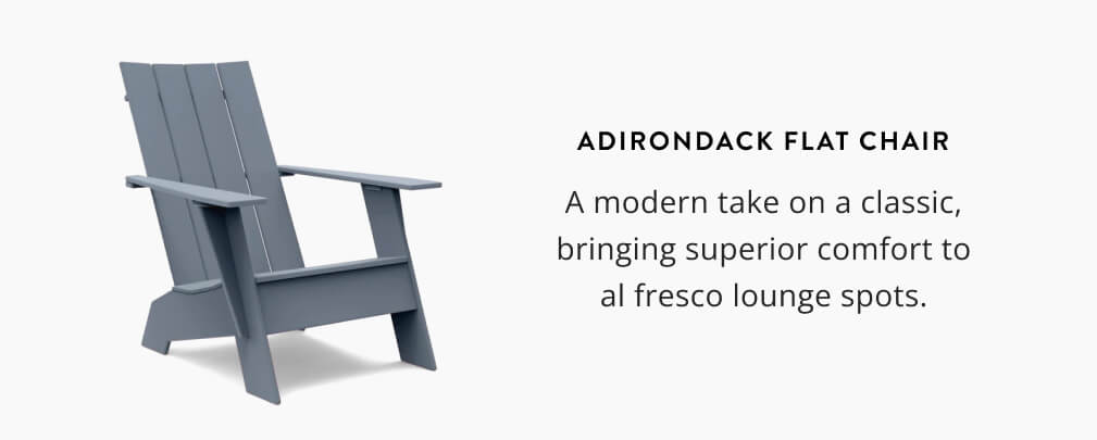 Adirondack Flat Chair