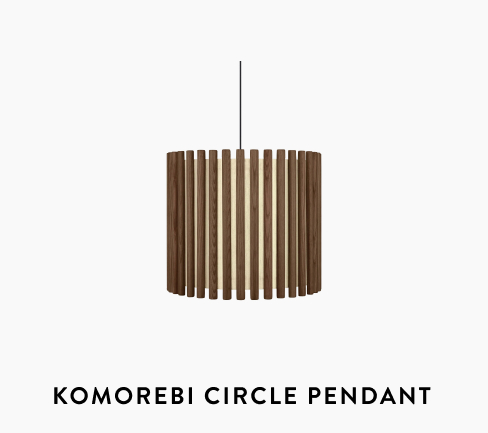 Komorebi Circle Pendant