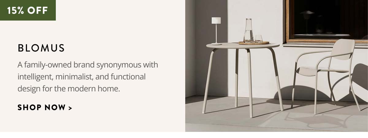 Blomus. A family-owned brand synonymous with intelligent, minimalist, and functional design for the modern home. Shop now.