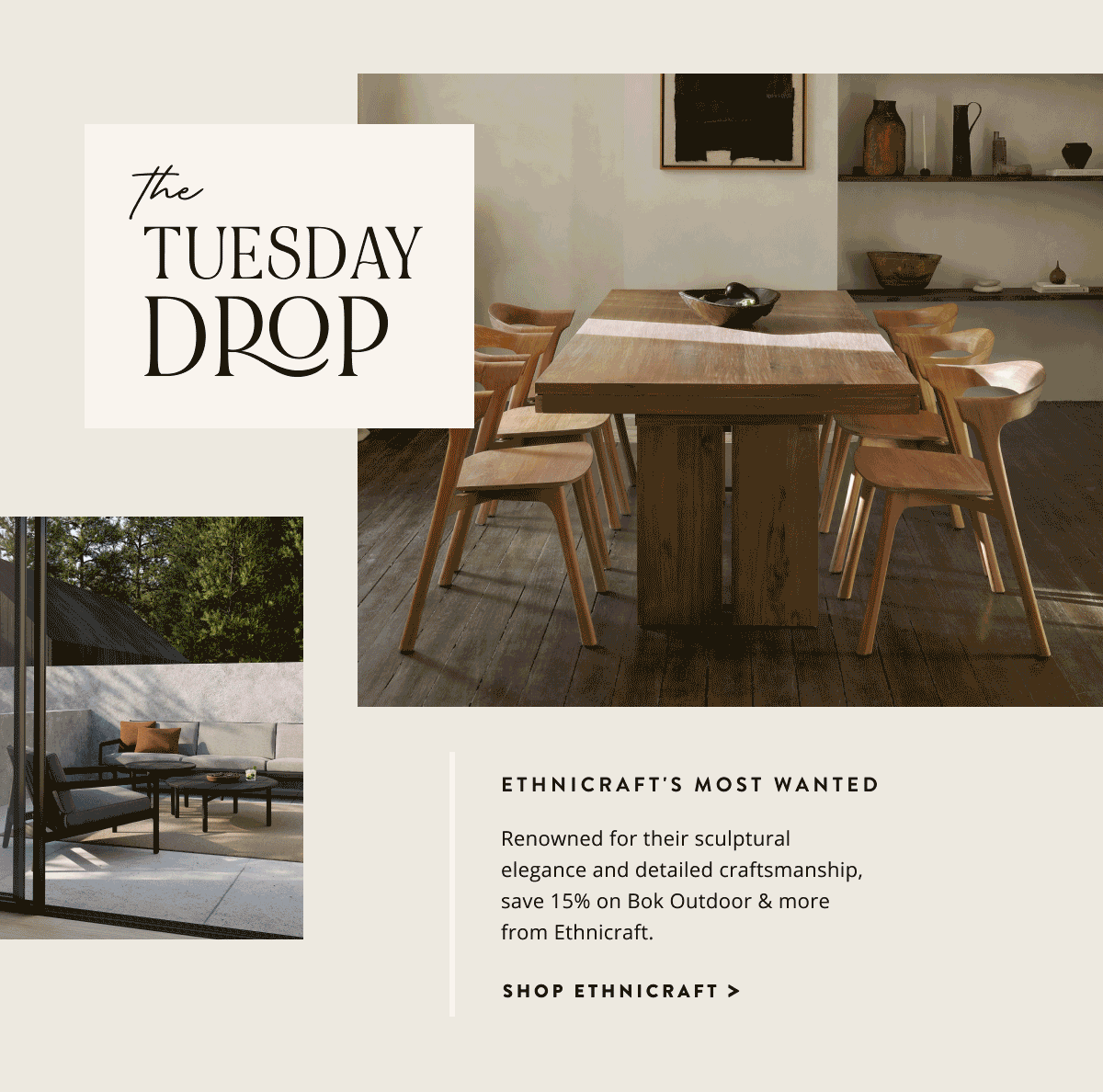 Shop Ethnicraft Sale