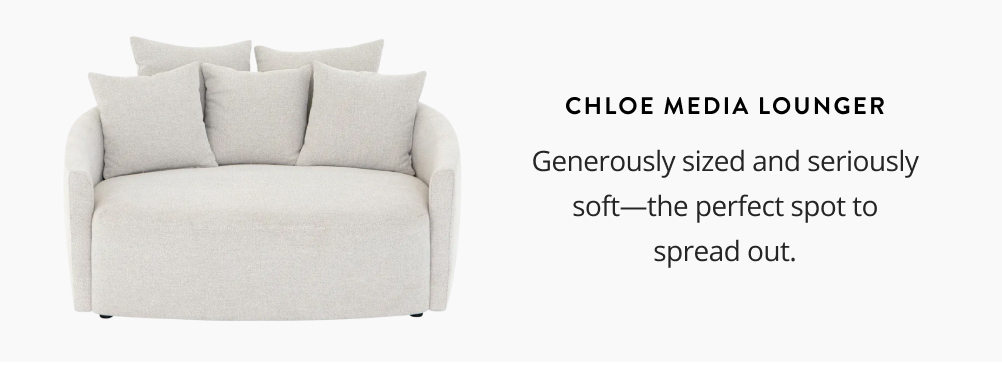 Chloe Media Lounger