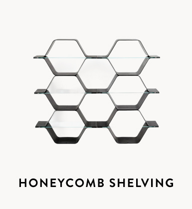Honeycomb shelving