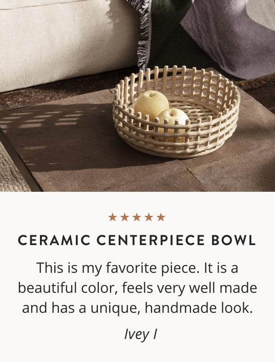 Ceramic Centerpiece Bowl
