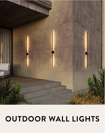 Outdoor wall lights