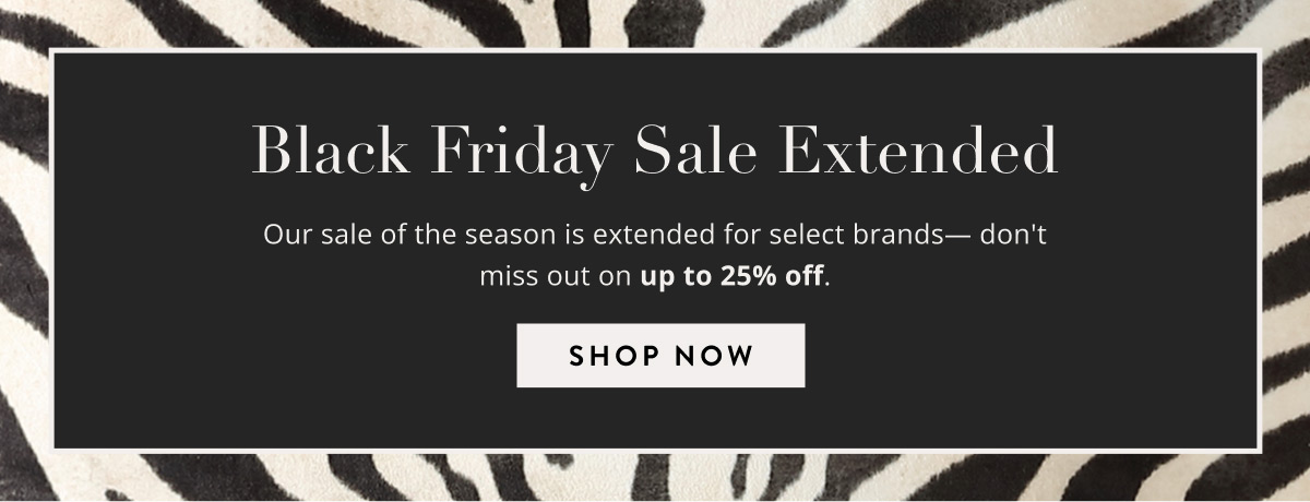 Black Friday Sale Extended