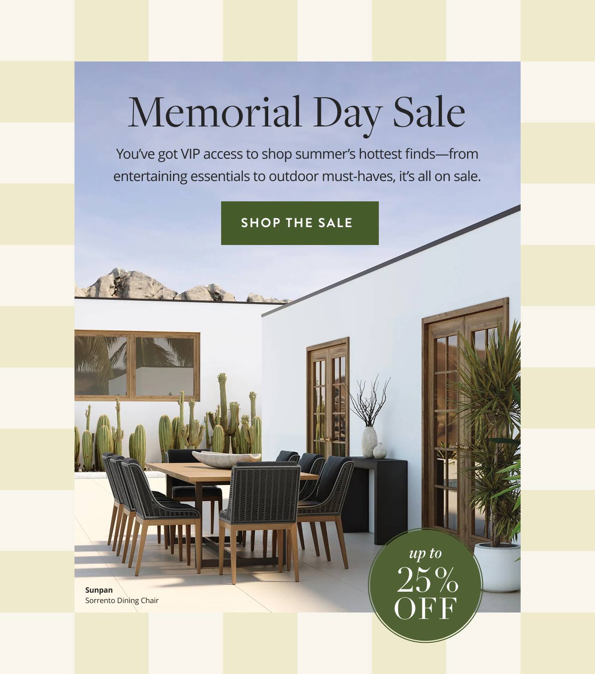 Memorial Day Sale