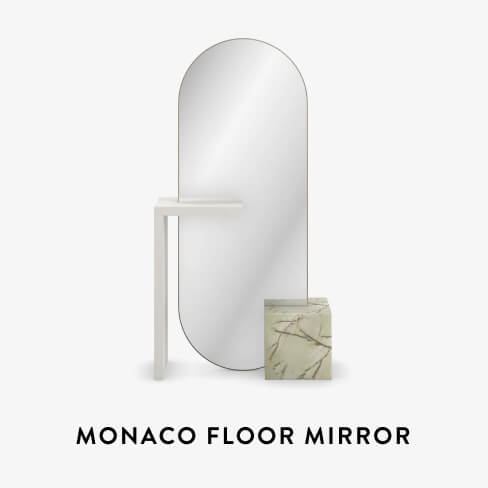 Monaco Floor Mirror