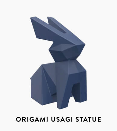 Origami Usagi Statue