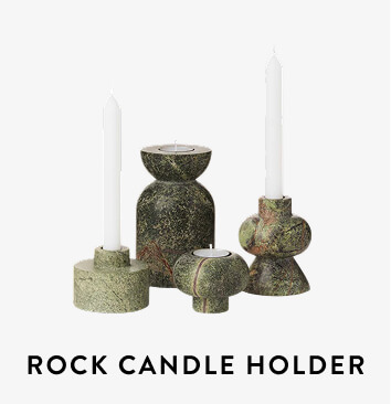 Rock Candle Holder
