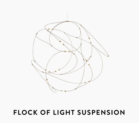 Flock of Light Suspension