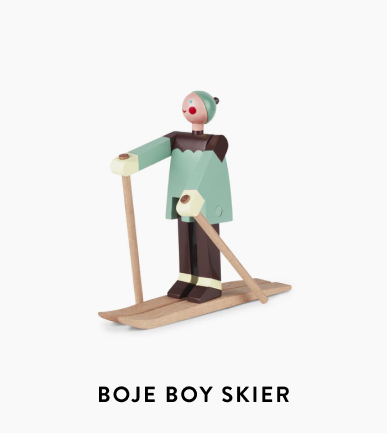 The Skier Figurine