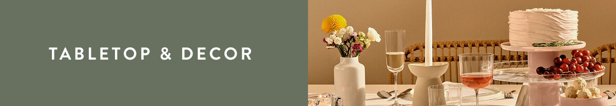 Shop Tabletop & Decor on Sale