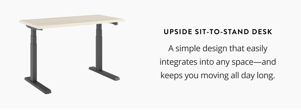Upside Sit-To-Stand Desk
