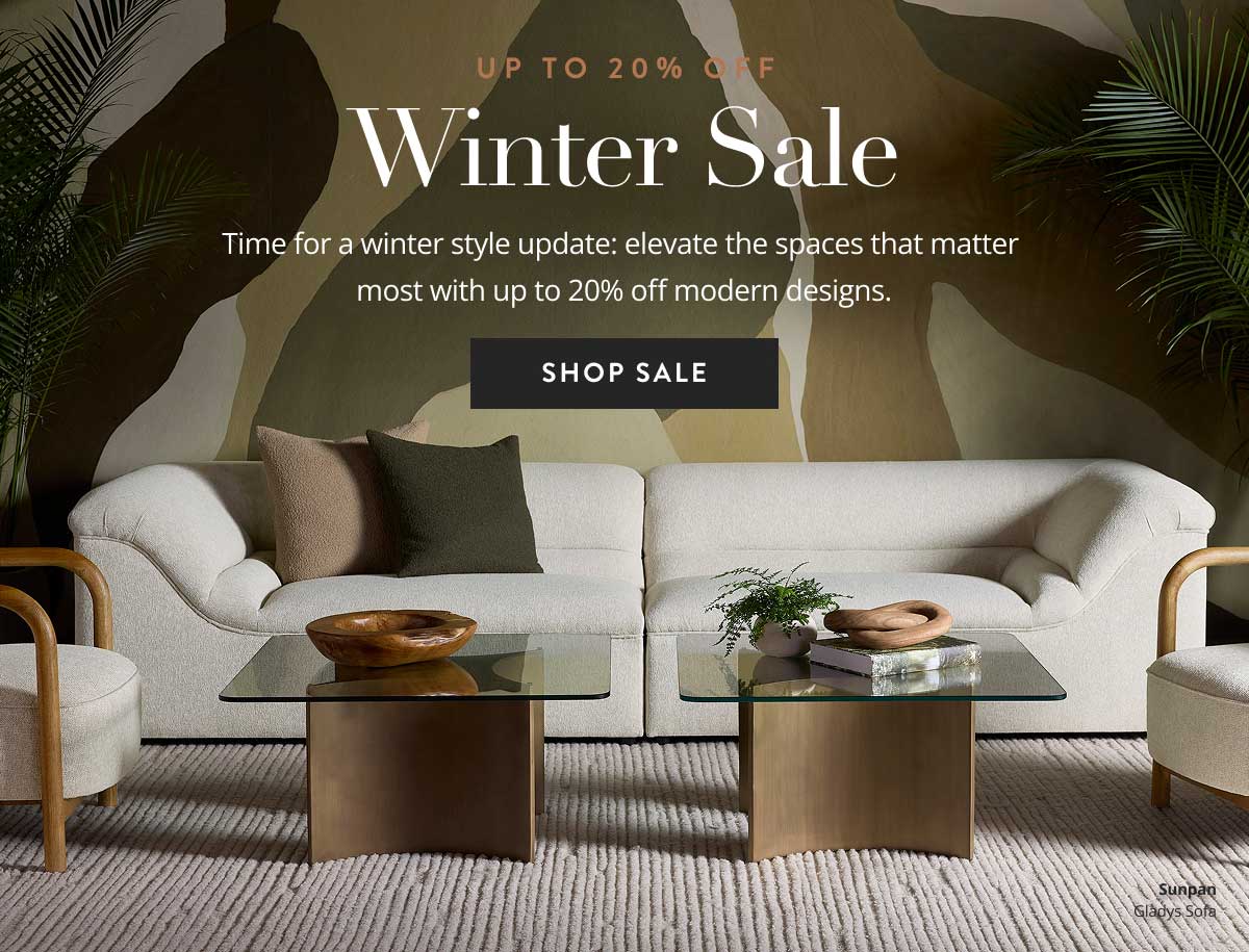 Up to 20% off Winter Sale