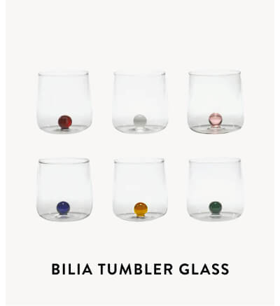 Zafferano Bilia Tumbler Glass