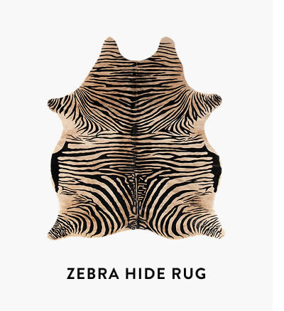 Zebra Hide Rug