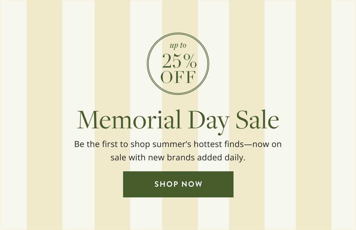 Shop Memorial Day Sale