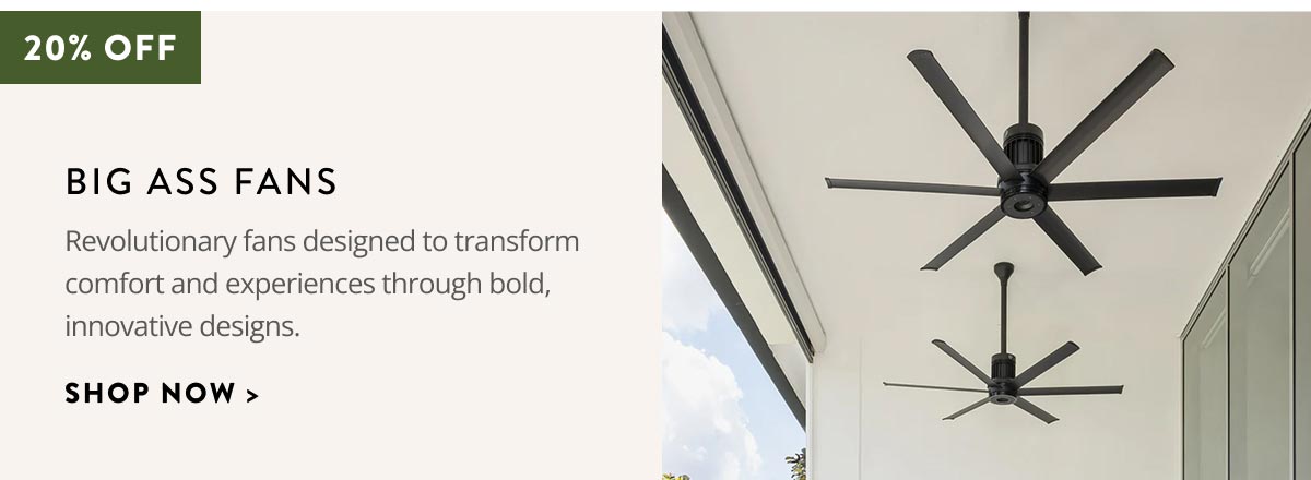 Big Ass Fans. Revolutionary fans designed to transform comfort and experiences through bold, innovative designs. Shop now.