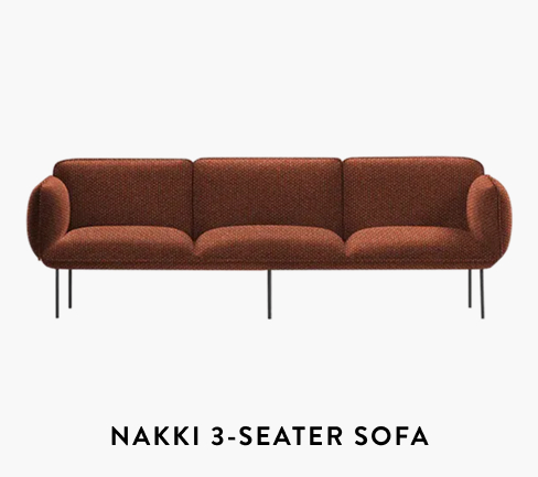 Nakki 3-seater Sofa