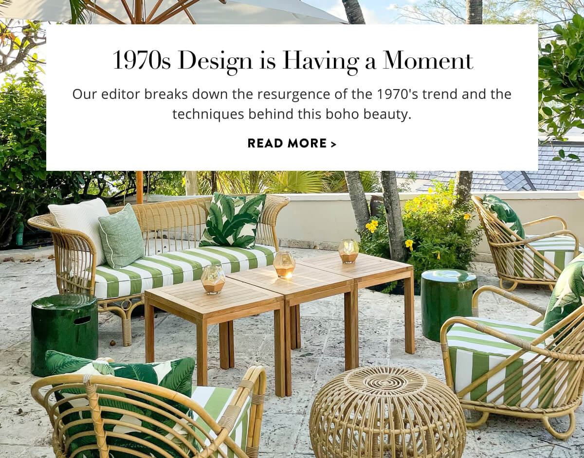 1970s Interior Design is Having a Moment