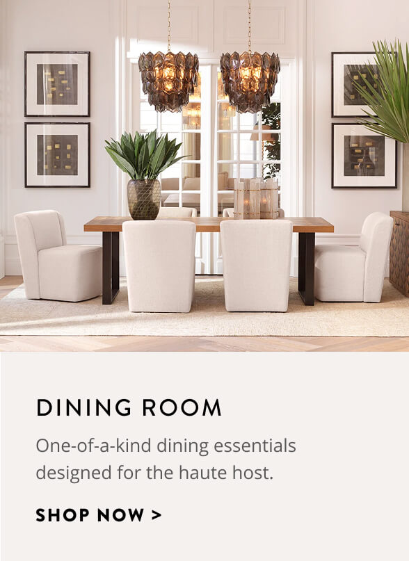 Dining Room: One-of-a-kind dining essentials designed for the haute host. Shop Eichholtz Dining Room.