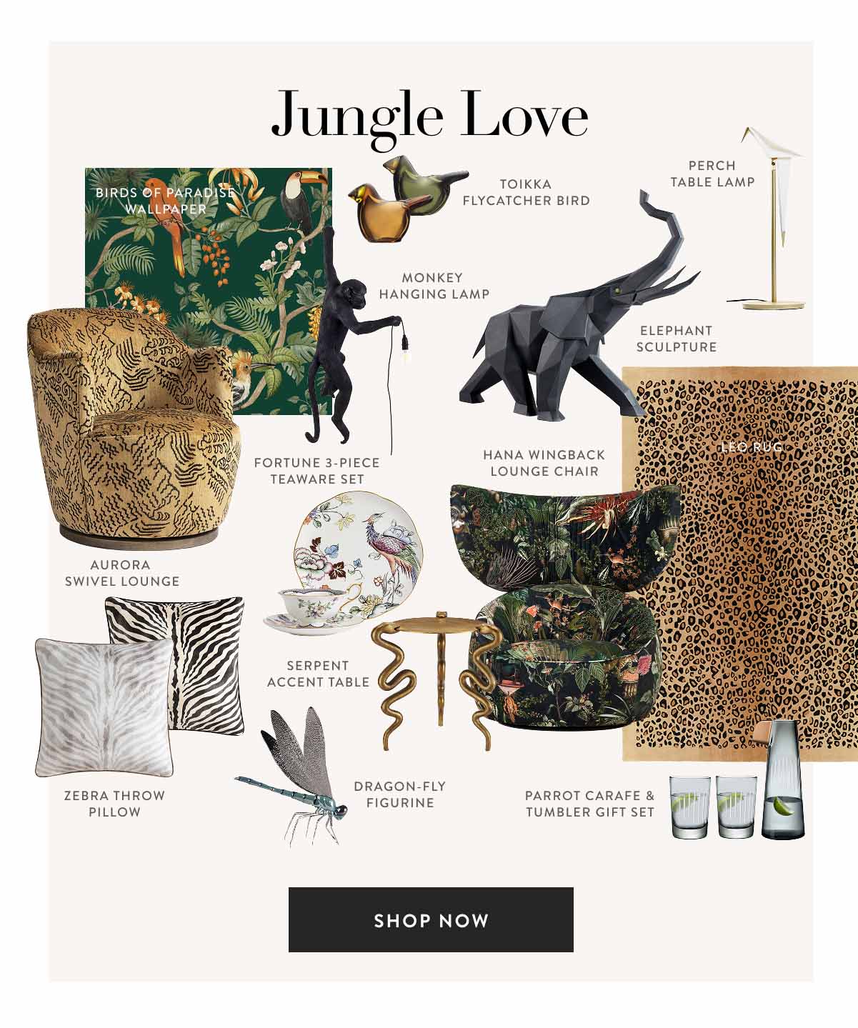 Shop Animal Inspired Designs