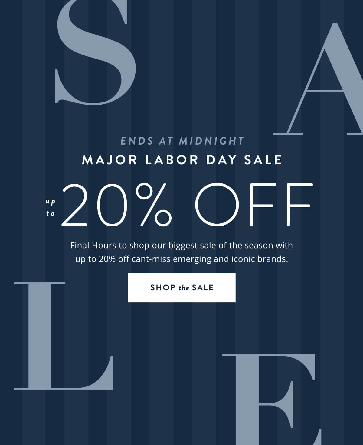 Shop Labor Day Sale