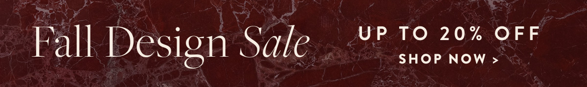 Fall Design Sale: Save Up To 20% Off