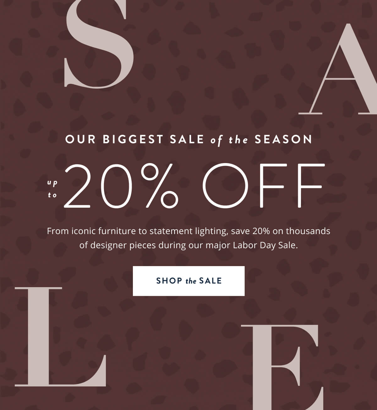 Shop Labor Day Sale