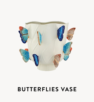 Butterflies Vase