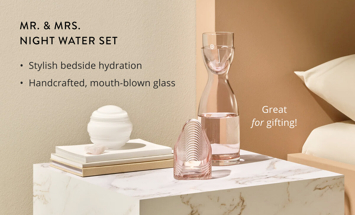 Mr. & Mrs. Night Water Set