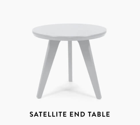  Satellite Round End Table