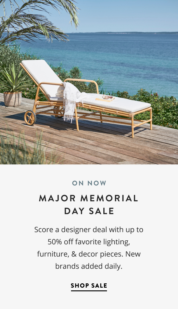 Major Memorial Day Sale