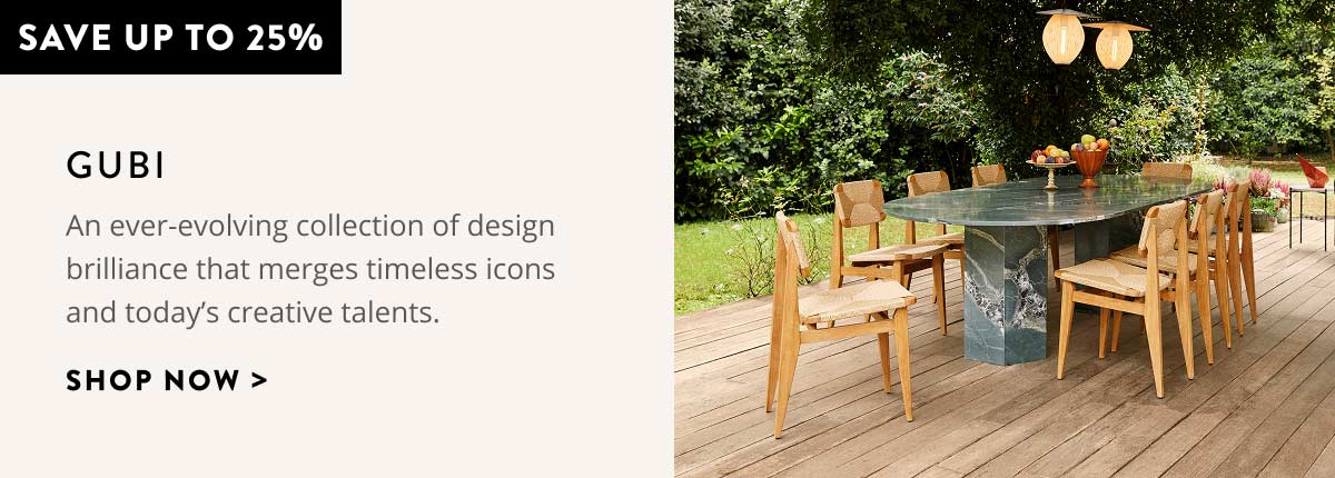 Save up to 25% Gubi