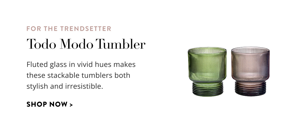 For the trendsetter - Todo modo Tumbler