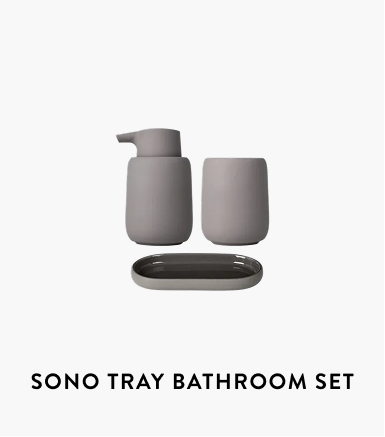 Sono tray bathroom set