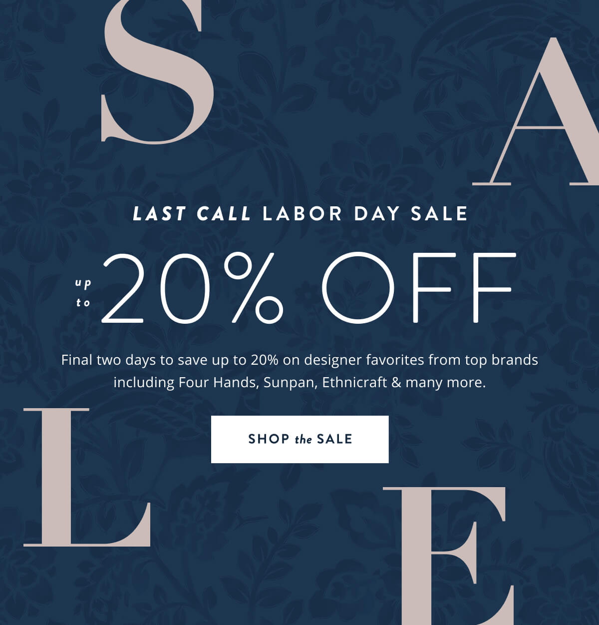 Shop Labor Day Sale