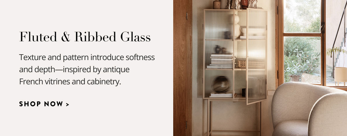 Fluted & Ribbed Glass