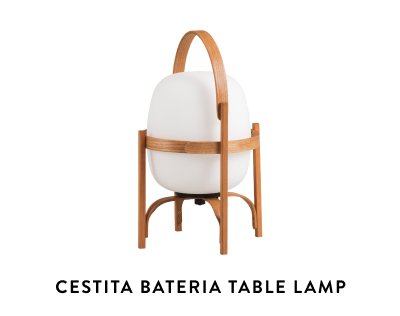 Cestita Bateria Rechargeable Table Lamp