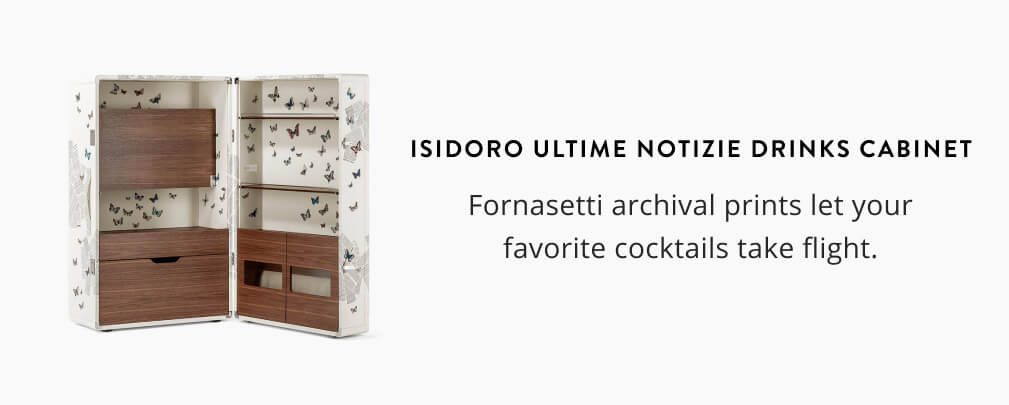 Isidoro Ultime Notizie Drinks Cabinet