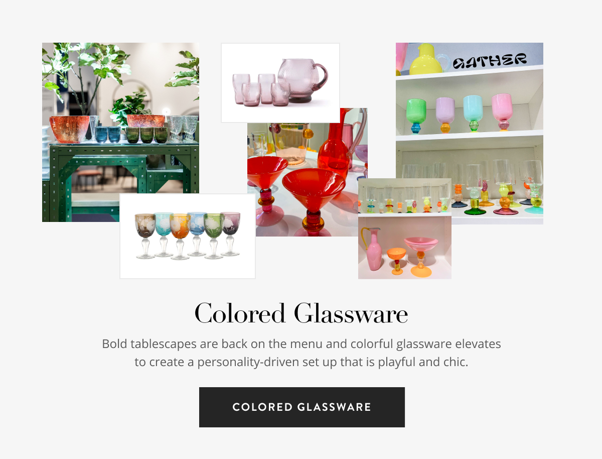 Shop Colored Glassware