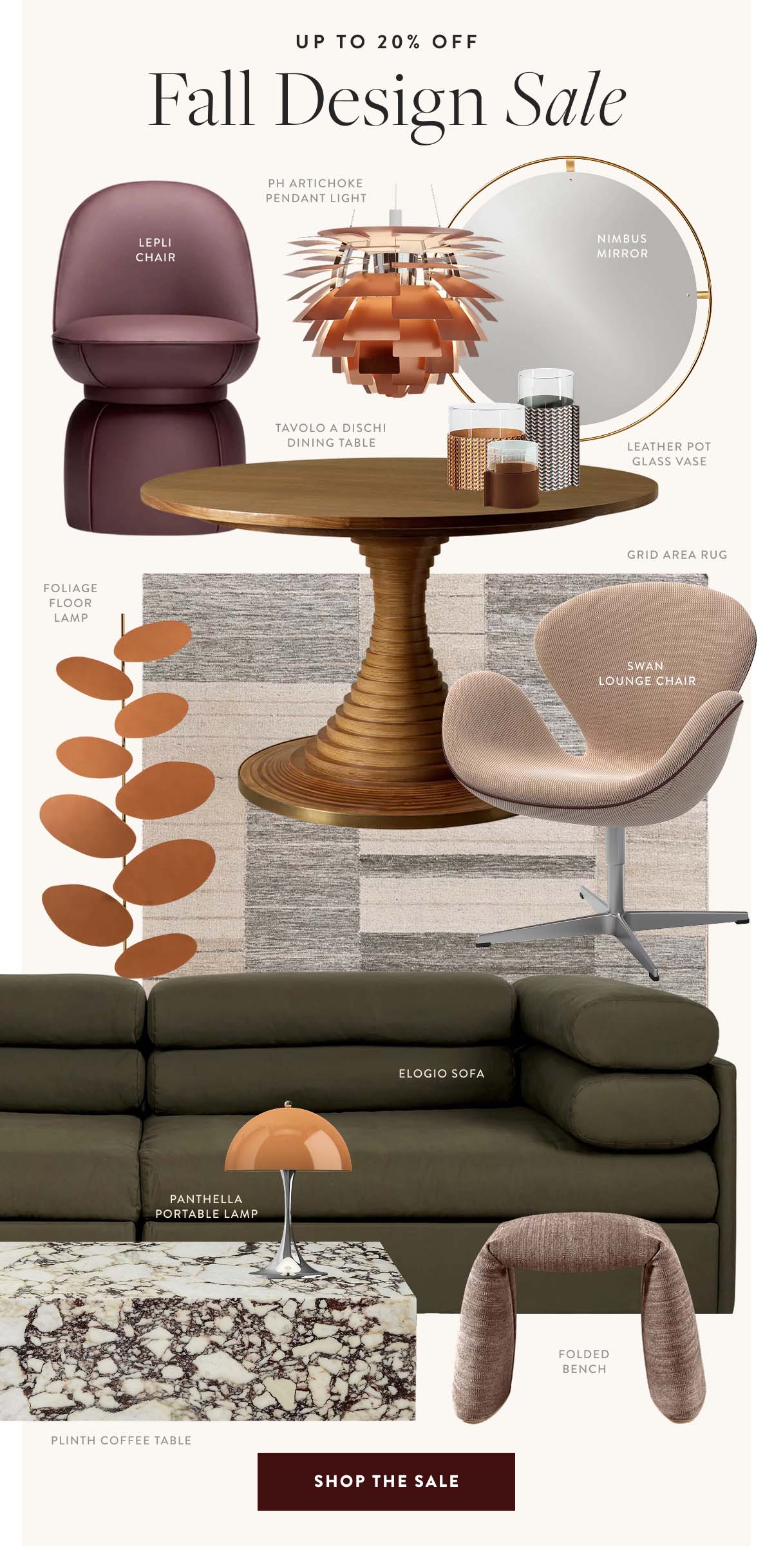 Up To 20% Off Fall Design Sale. Shop Now.