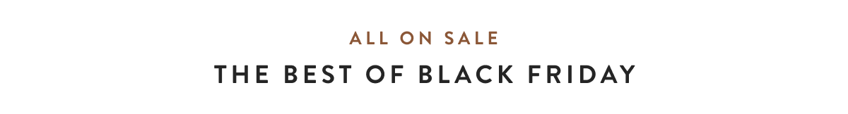 All on Sale - The Best of Black Friday