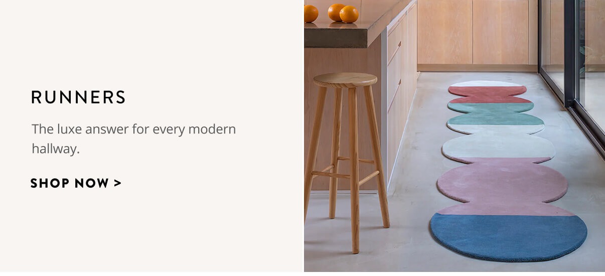 Runners: The luxe answer for every modern hallway. Shop now.