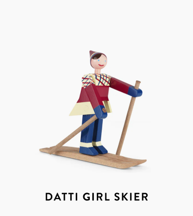 The Skier Figurine