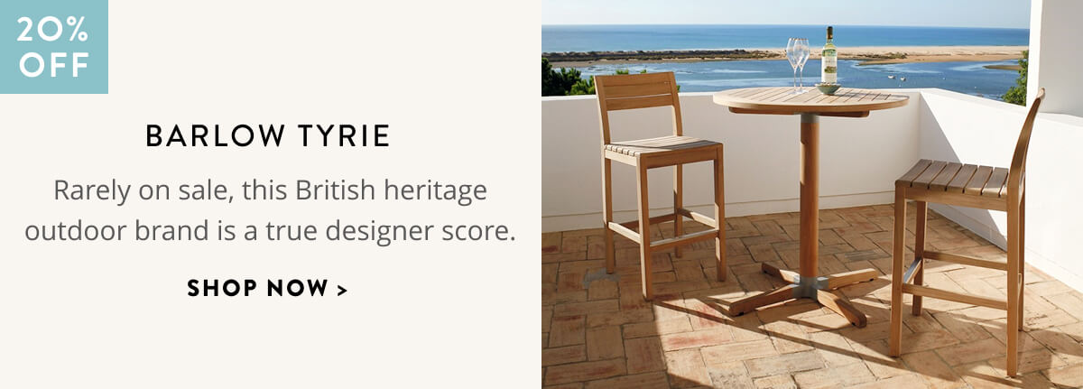 Rarely on sale, this British heritage outdoor brand is a true designer score. Shop Barlow Tyrie.